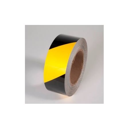 Top Tape And Label Tuff Mark Tape, Yellow/Black, 2"W x 100'L Roll, TM1202YB TM1202YB